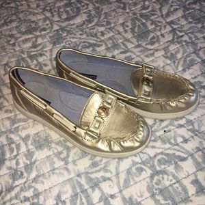 Tommy Hilfiger Metallic Loafers
